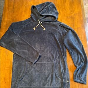 Howler Brothers Terry Cloth Hoodie - Petrol Blue